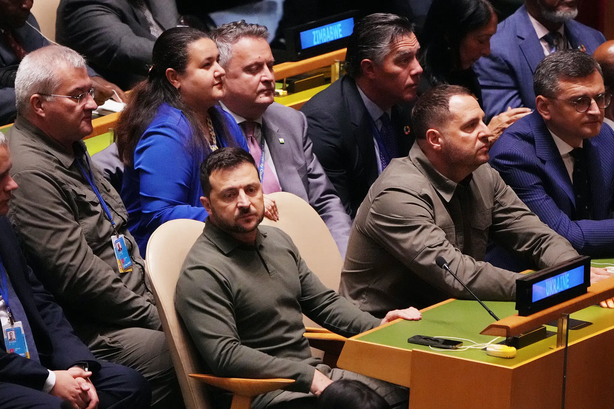 Президент України Володимир Зеленський прибув до Генеральної Асамблеї ООН
